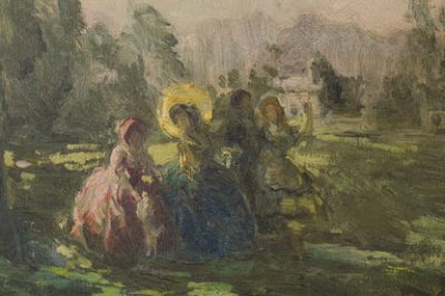 Classical Ladies in a Landscape - Image 4