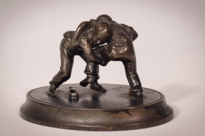 Bronze of Boys Wrestling - Image 3
