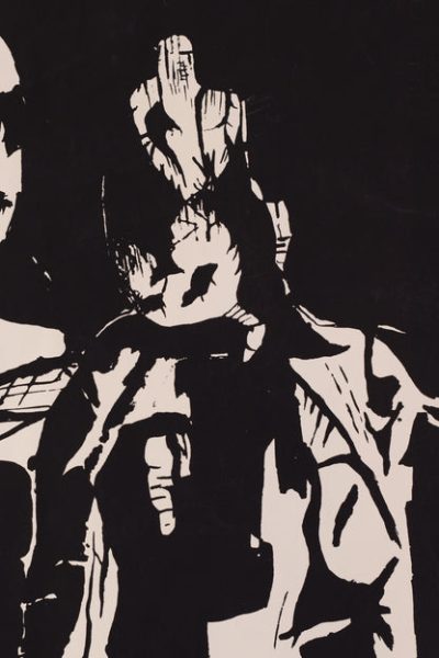 Black and White Lithograph - Image 5