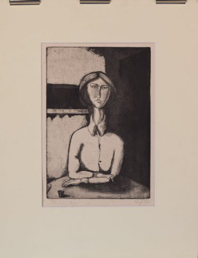 Follower of Picasso – Etching Portrait of a Lady Miscellaneous 4