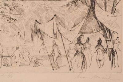 German Expressionist Etching - Image 3