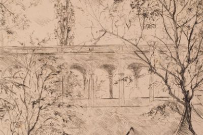 German Expressionist Etching - Image 5