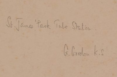 G. Gordon - St James' Park Tube Station - Image 8