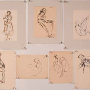 Collection of Life Drawings of Dancers Miscellaneous