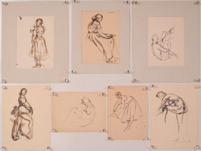 Collection of Life Drawings of Dancers