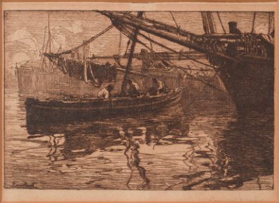 Etching of Boats Miscellaneous 3