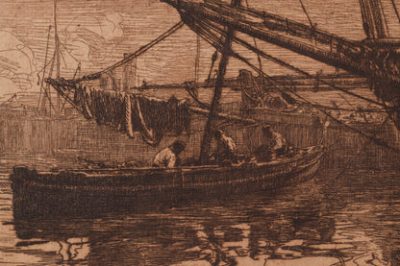 Etching of Boats Miscellaneous 5