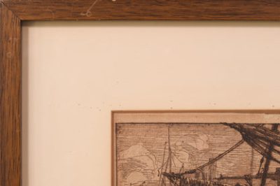Etching of Boats - Image 8