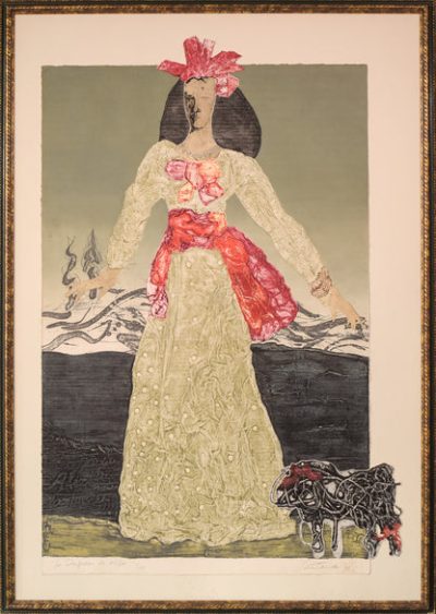 Cristina Santander - La Duquesa de Alba (Limited Edition Lithograph) - Image 4