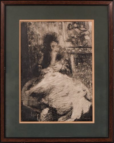 Follower of Pierre Bonnard – Lady Sewing Miscellaneous 5