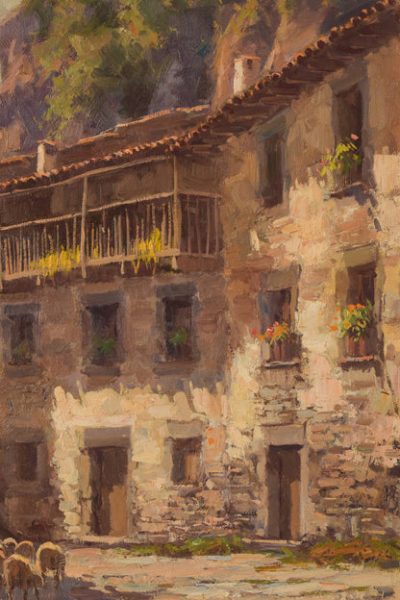 Francesc Carbonell Massabe - Farmyard with Sheep - Image 5