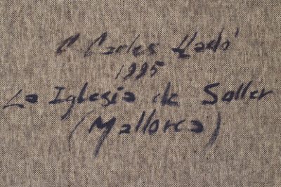 Carles Lladó – ‘La Iglesia de Soller’ Mallorca Miscellaneous 13