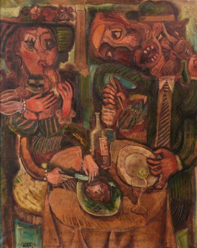 Couple Having Lunch