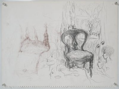 Four Ink studies of various subjects - Image 10