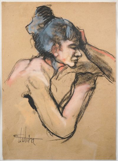 German Expressionist- Follower - Life Sketch of a Lady