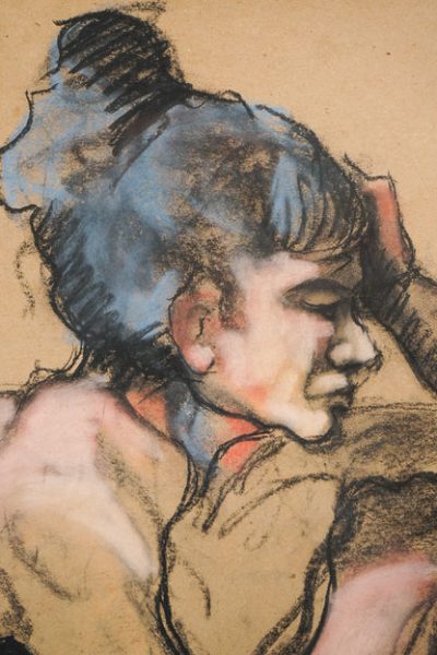 German Expressionist- Follower - Life Sketch of a Lady - Image 3