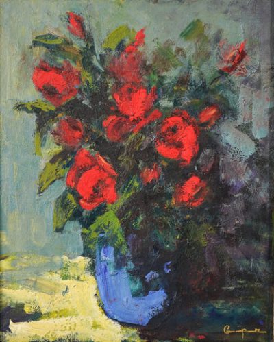 Colourist – Red Flowers in a Blue Vase Miscellaneous 3