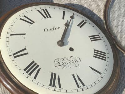 Regency Drop Dial Fusee wall clock Antique Clocks 4