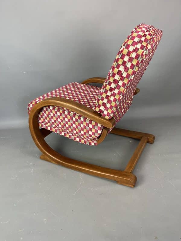 Art Deco Armchair c1930’s armchair Antique Chairs 5