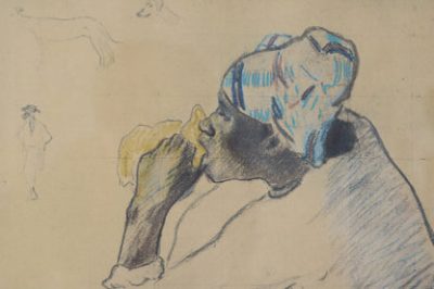 Framed Collotype Print of Paul Gauguin's 'Martinican Women, 1887' - Image 5