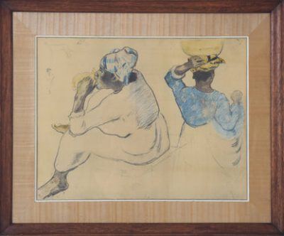 Framed Collotype Print of Paul Gauguin’s ‘Martinican Women, 1887’ Miscellaneous 4