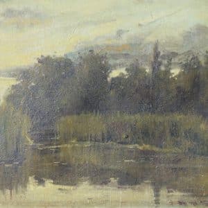 Benito Sanchez – View of a Lake at Dusk Miscellaneous
