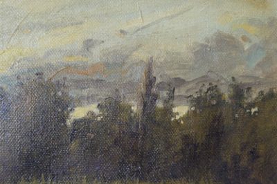 Benito Sanchez - View of a Lake at Dusk - Image 4