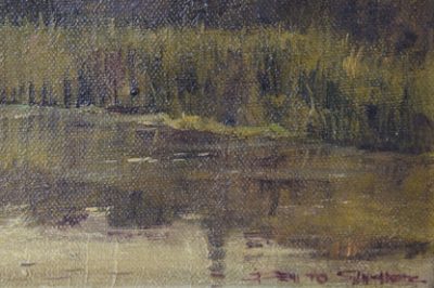 Benito Sanchez - View of a Lake at Dusk - Image 5