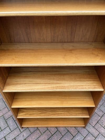 Danish Mid Century Tall Teak Bookcase c1960s bookcase Antique Bookcases 4