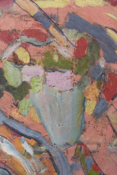 Fauve Still Life with Fish - Oil on Canvas - Image 4