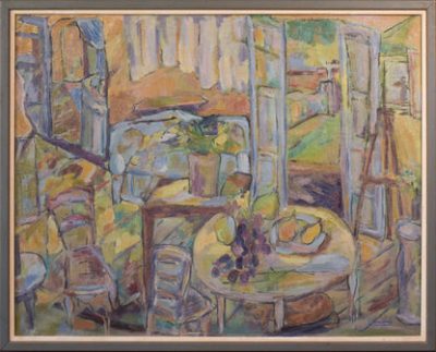 Fauve Interior and Garden Scene - Image 2