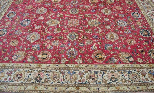 Iranian Hand Made Woollen Carpet/ Rug SAI3073 Antique Rugs 4