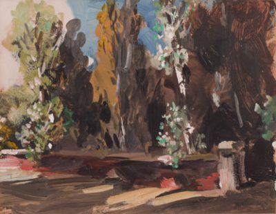 Expressive Landscape Oil Painting
