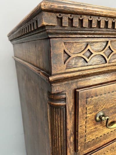 Georgian Oak Chest of Drawers - Image 6