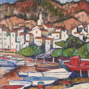 Fishing Village with Boats Miscellaneous