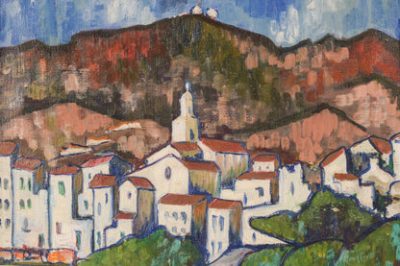 Fishing Village with Boats - Image 3