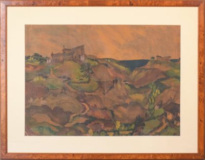 Coastal Landscape with Mountains - Image 2
