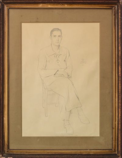 Drawing Study of a Young Man - Image 2