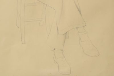 Drawing Study of a Young Man - Image 5