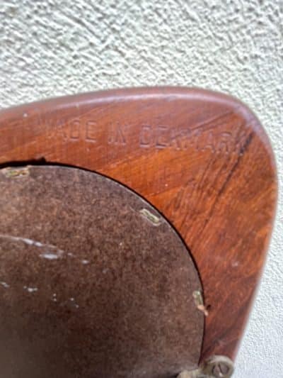 Danish Mid Century Asymmetrical Wall Mirror - Image 5
