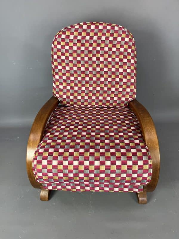 Art Deco Armchair c1930’s armchair Antique Chairs 4