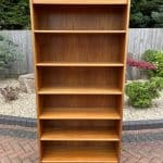 Danish Mid Century Tall Teak Bookcase c1960s bookcase Antique Bookcases