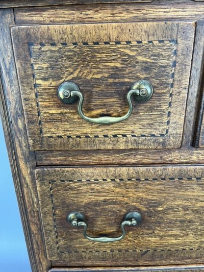 Georgian Oak Chest of Drawers chest of drawers Antique Chest Of Drawers 7