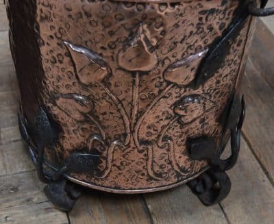 Art Nouveau Copper Bucket SAI2886 Miscellaneous 6