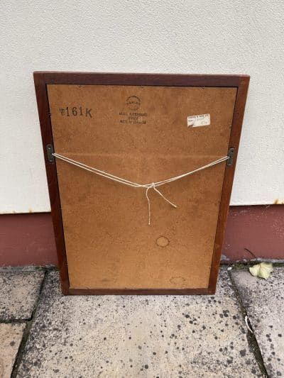 Kai Kristiansen Mid Century Danish Wall Mirror - Image 3