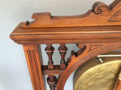 James Shoolbred Large Walnut Dinner Gong - Image 2