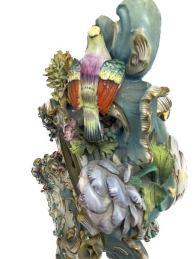 Highly Decorative Coalport Coalbrookdale Mantel Clock AF - Image 3