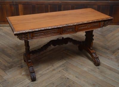 Victorian Padauk Library / Side Table SAI3075 Antique Furniture 9