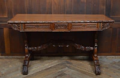 Victorian Padauk Library / Side Table SAI3075 Antique Furniture 6