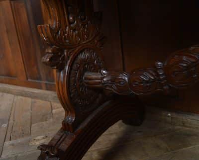 Victorian Padauk Library / Side Table SAI3075 Antique Furniture 17